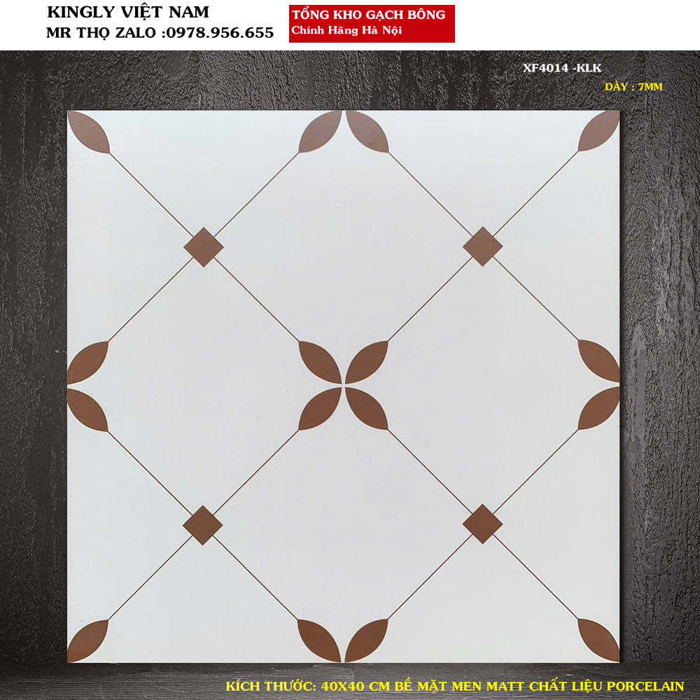 Gạch bông Trung Quốc 40x40 XF4014